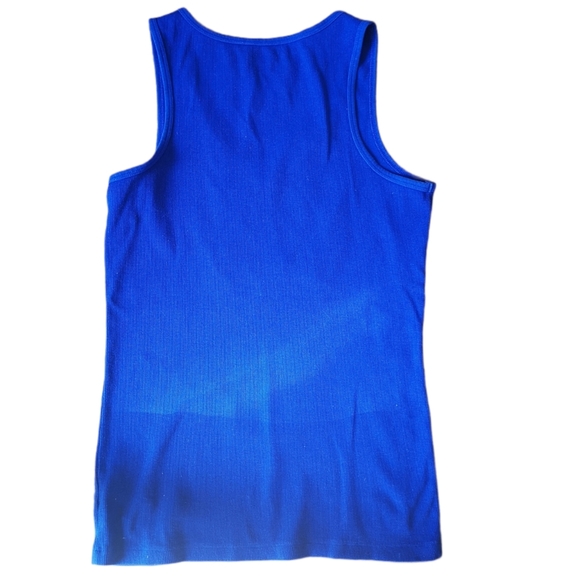 Peace sign ribbed racerback tank top - Picture 3 of 3